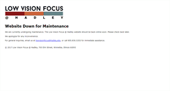 Desktop Screenshot of lowvisionfocus.org